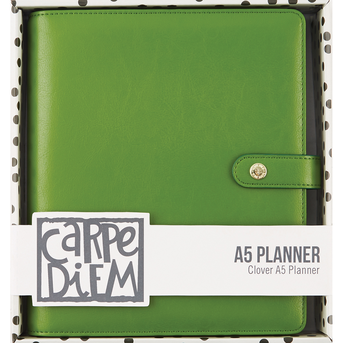 Carpe Diem A5 Planner Green